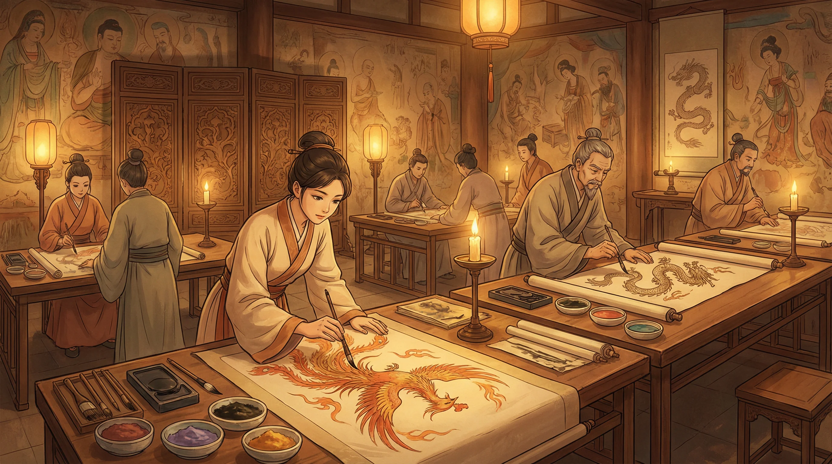 画师入驻 - 国色天香免费观看视频在线 国风动漫画师
